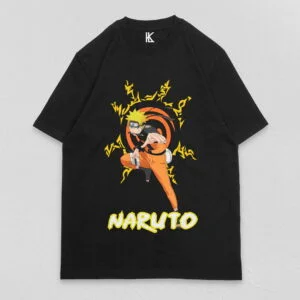 Remera negra naruto V7