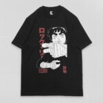 Remera negra drunk lee