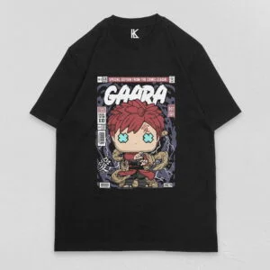 Remera negra gaara v3