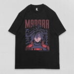 Remera negra madara uchiha v2