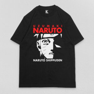 Remera negra Naruto Uzumaki V9