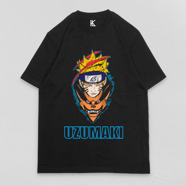 Remera negra naruto uzumaki V6