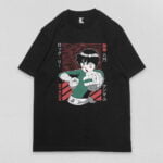 Remera negra Rock Lee V2