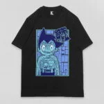 Remera negra Atom V1