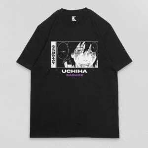 Remera negra sasuke i lost