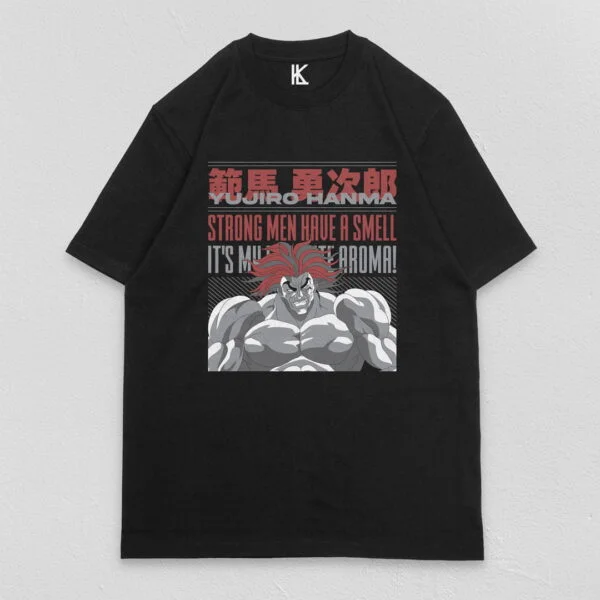 Remera negra yujiro v1