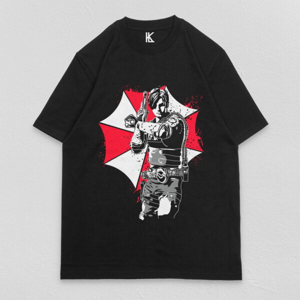 Remera-negra-leon-residen-evil