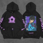 hoodie negro de isagi