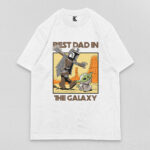 remera de best dad in the galaxy