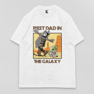 remera de best dad in the galaxy