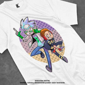 remera de rick and morty v13 (copia)