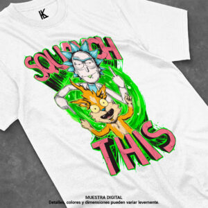 remera de rick and morty v14 (copia)