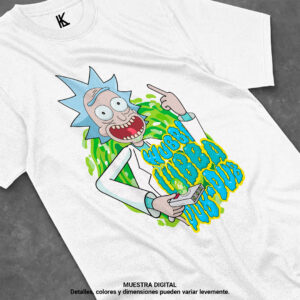 remera de rick and morty v27
