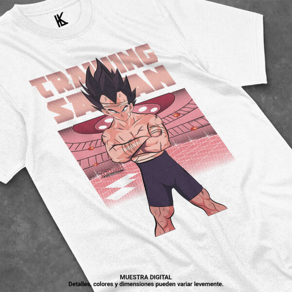 remera de vegeta v22