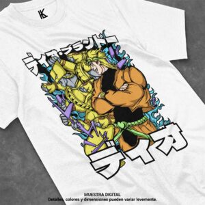 remera de dio brando x the world