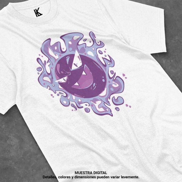 remera de gastly