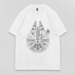 remera de halcon milenario