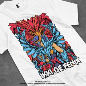 remera de ikki de fénix v5