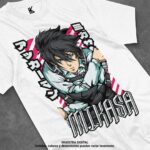 remera de mikasa ackerman v8