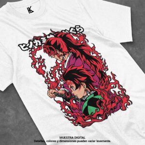 remera de yoriichi x tanjiro