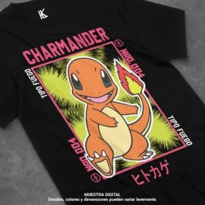 remera de charmander v4