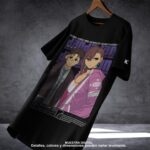 remera de okarun x momo v1