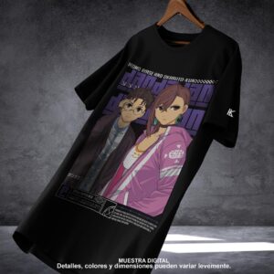 remera de okarun x momo v1