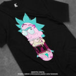 remera de rick and morty v25