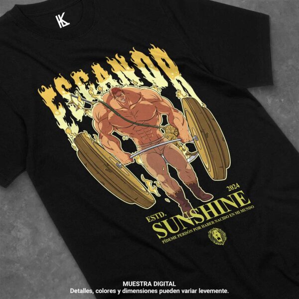 remera de escanor v3 remera de escanor v3