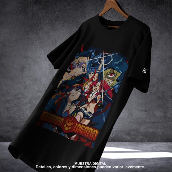 remera de gurren lagann