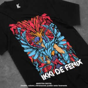 remera de ikki de fénix v5