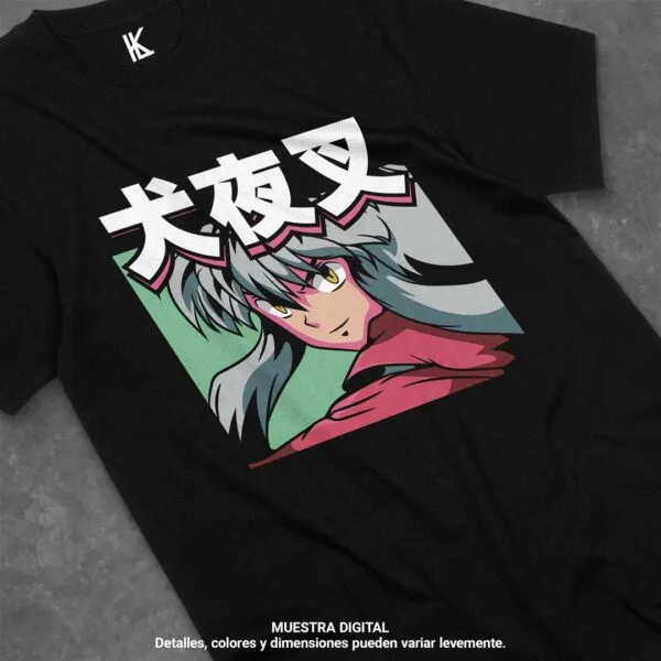 remera de inuyasha v2