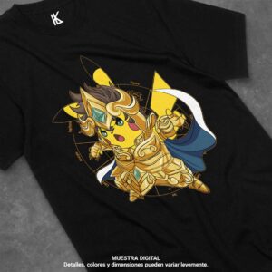 remera de leo pikachu