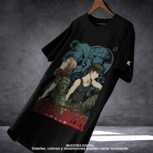 remera de metal gear