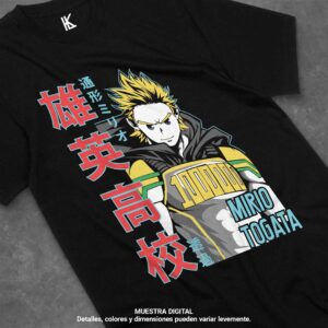 remera negra mirio togata v2