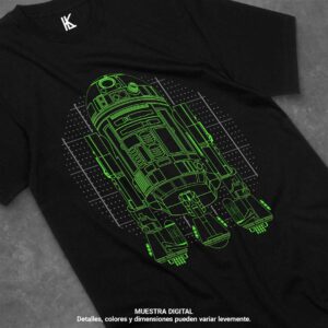 remera de r2 d2