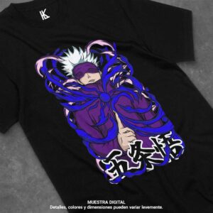 remera de satoru gojo v18 (copia)