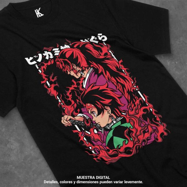 remera de yoriichi x tanjiro