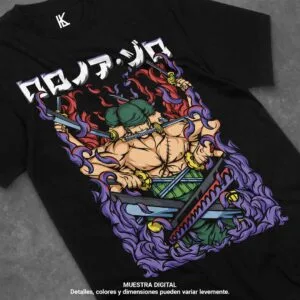 remera de zoro v16