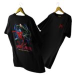 remera negra spider man v29